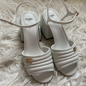 Fendi Calf Leather Sandal